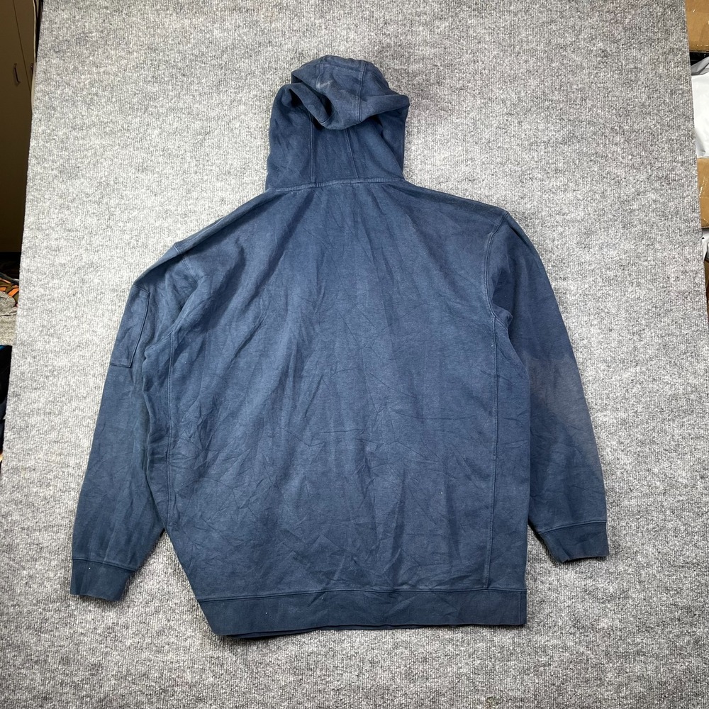 CSG Commuter Hoodie Mens 3XL Cotton Blue Kangaroo Pocket Training Athleisure - Picture 2 of 14